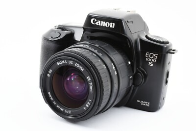 EXC+5] CANON EOS1000S QD SLR Camera SIGMA UC ZOOM 28-70mm f/2.8-4