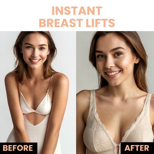 5M Body Invisible Bra Boob Tape Nipple Cover Breast Lift Tape Push Up Sticky Bra - Picture 45 of 51