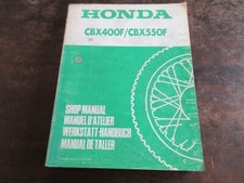 Honda CBX400F CBX550F 1982 OEM Shop Manual manuale officina Manuel d'atelier