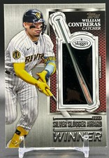 2024 Topps Series 2 #4SS-WC William Contreras Silver Slugger Patch Red 1/10
