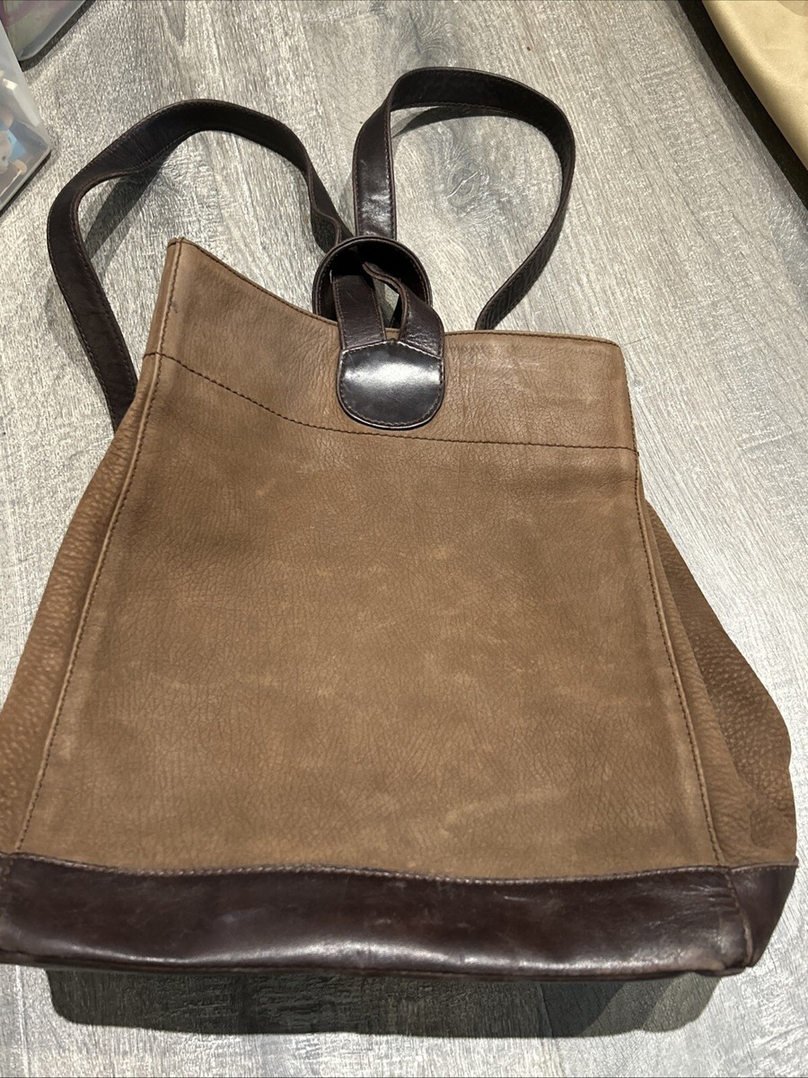 Ellington Rucksack Co. Brown Suede Leather Bag Backpack  display picture 3