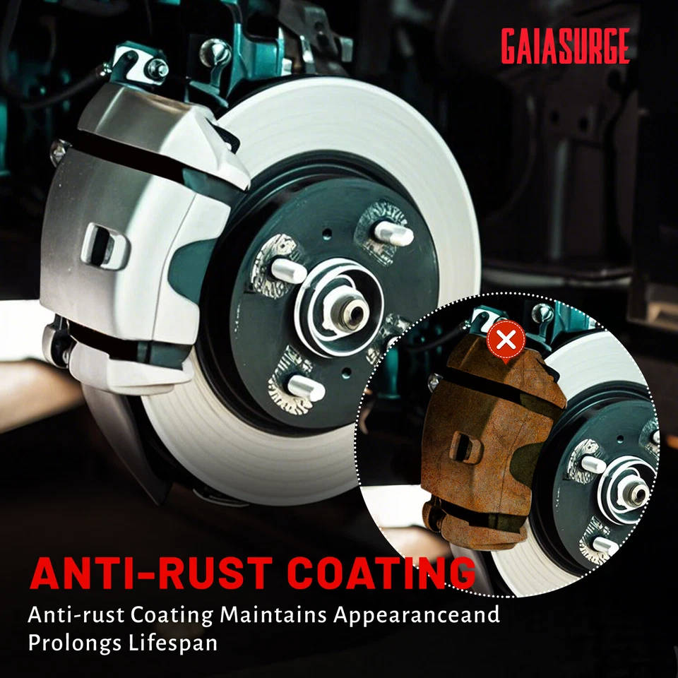 Rear Left & Right Brake Calipers w/ Bracket for Dodge Sprinter 2500 2005-2006 Foto 4 de 4