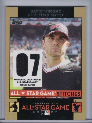 david wright all star jersey