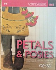 OESD MACHINE EMBROIDERY DESIGNS 011 PETALS  POSIES- USB