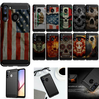 Case For [Samsung Galaxy A21][Flex TPU Fiber SET1] Slim Flexible Shock