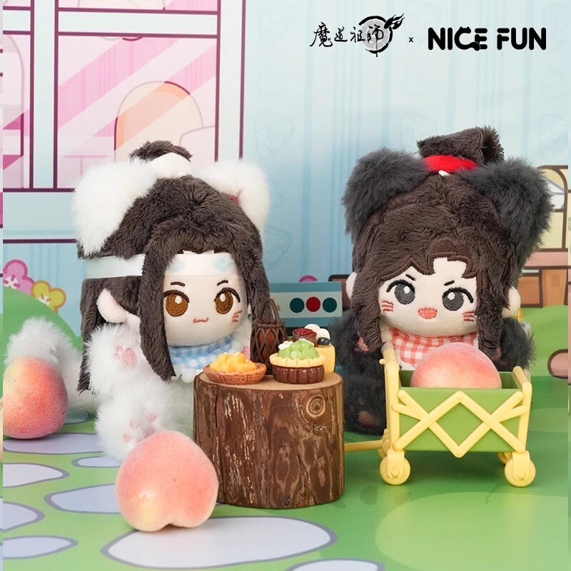 Official MDZS Mo Dao Zu Shi 魔道祖师 Wei Wuxian Lan Wangji Cat
