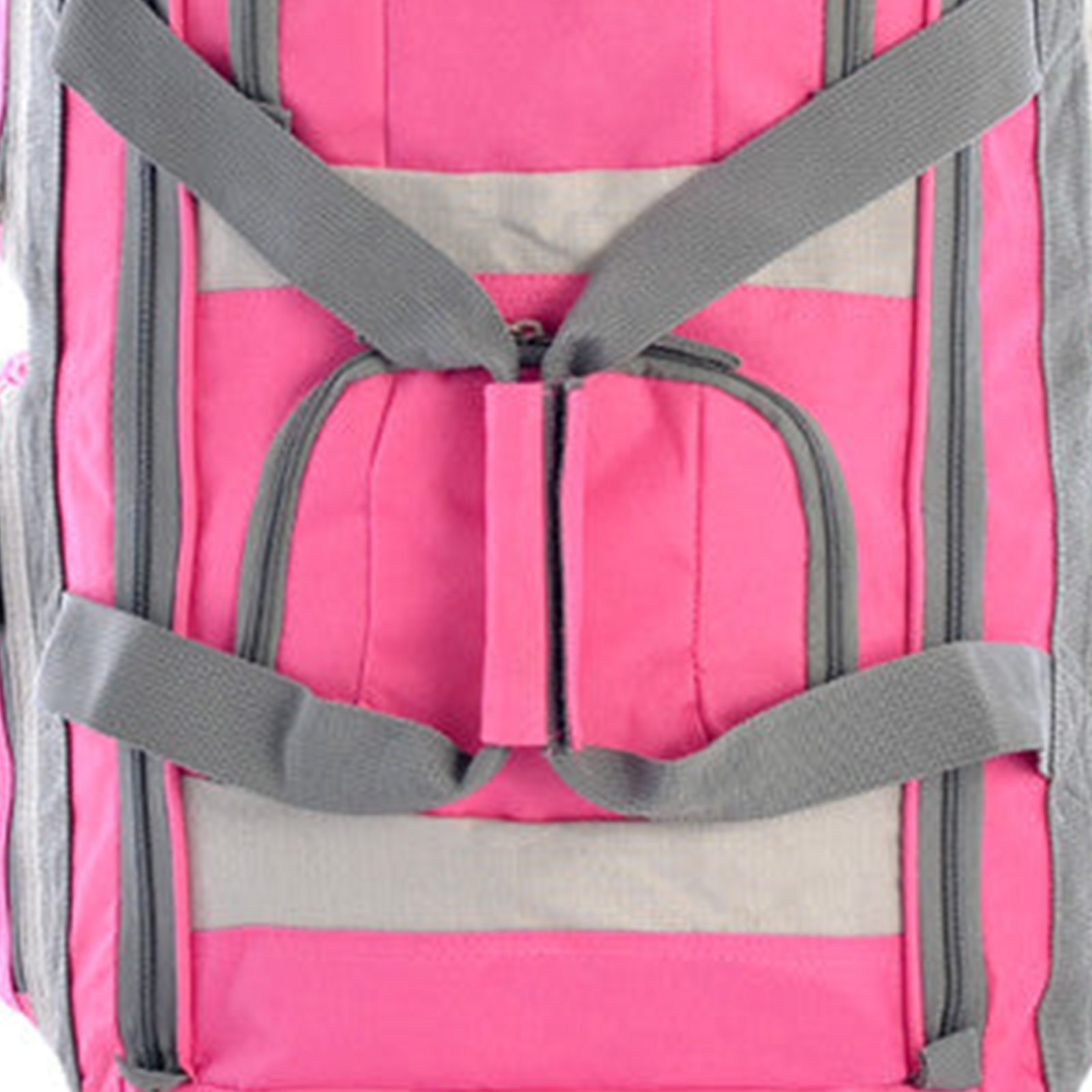 Olympia 26 Inch 8 Pocket Rolling Duffel Bag with Retractable Handle (Used)