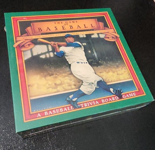 1989 The Game of Baseball - A Baseball Trivia Board Game - Brand New & Sealed - Picture 3 of 8