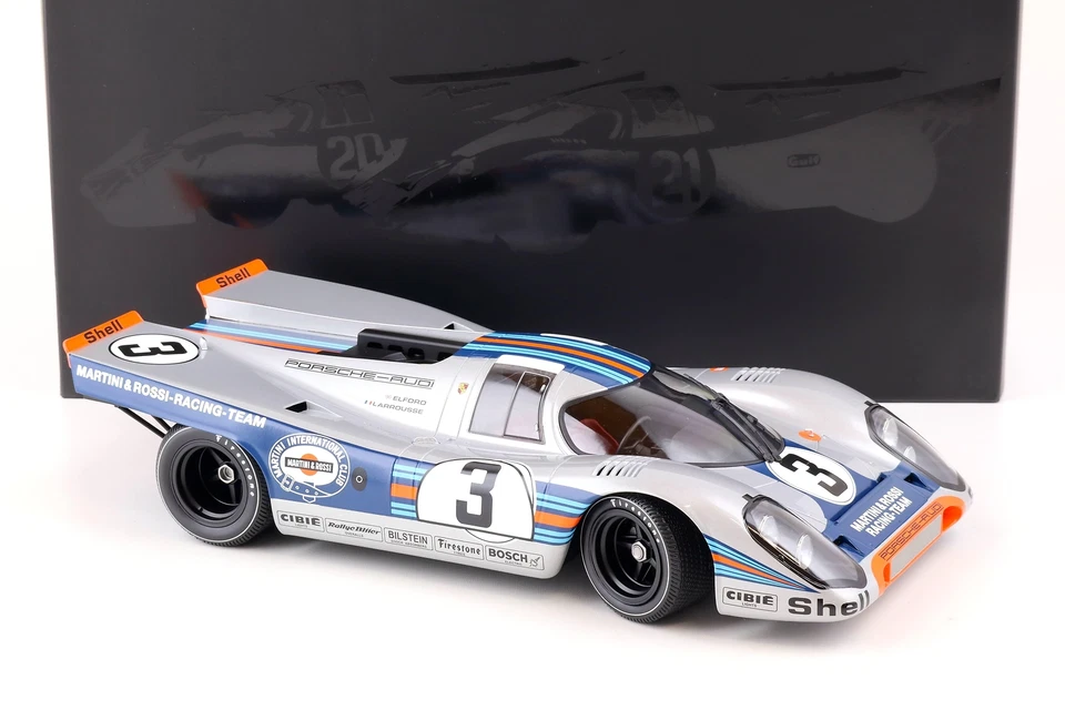 1:12 Minichamps Porsche 917K Martini & Rossi Racing Elford Winners Sebring 12h 1 - Immagine 2 di 4
