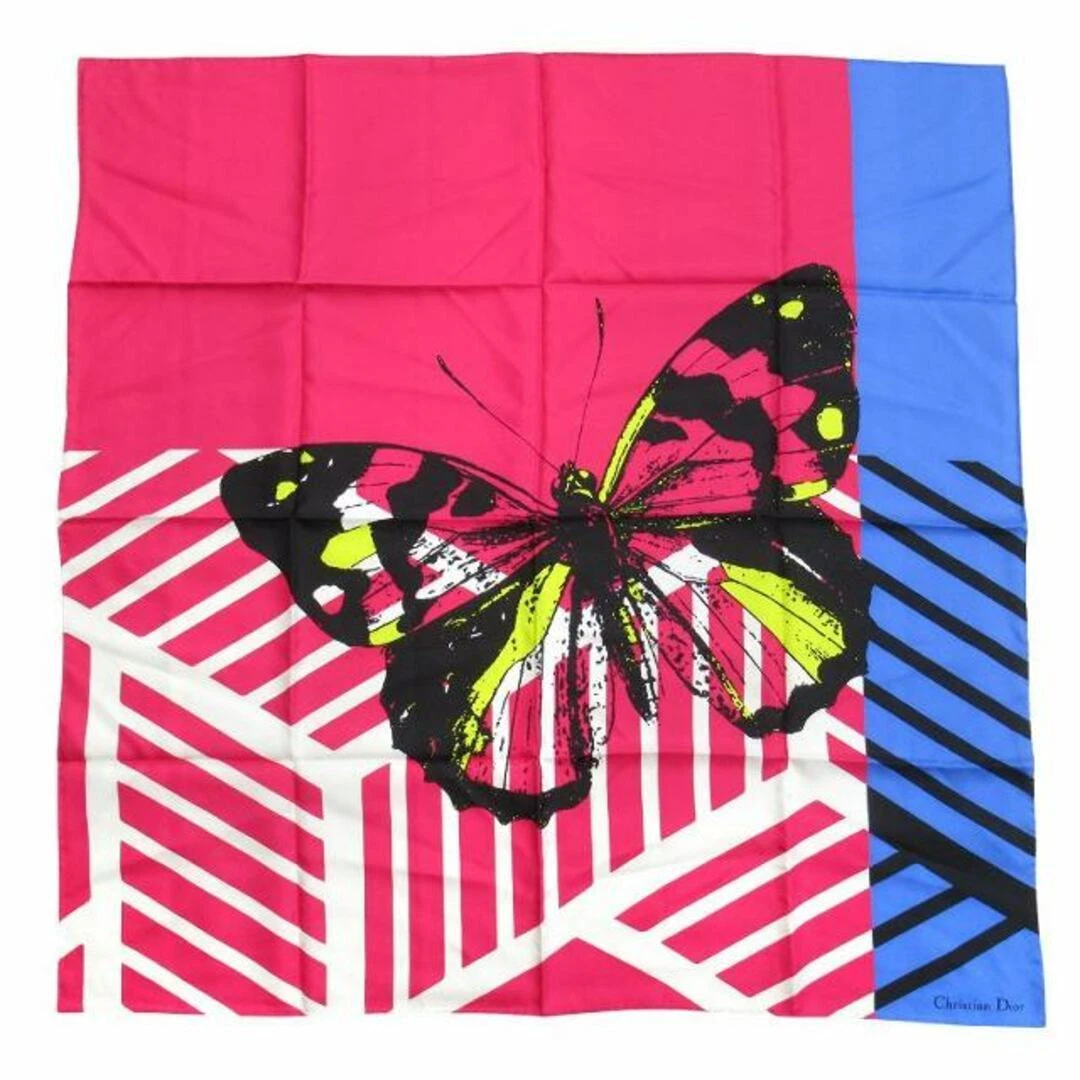 22ss Christian Dior D Jungle Pop Foulard Papillon Grande Taille Total Motif Occasion d