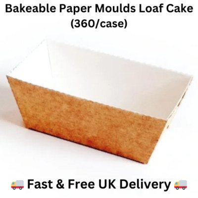 Laibform Easy Bake in Brot/Kuchen Einweg Einzelportion, beige (360/Koffer)