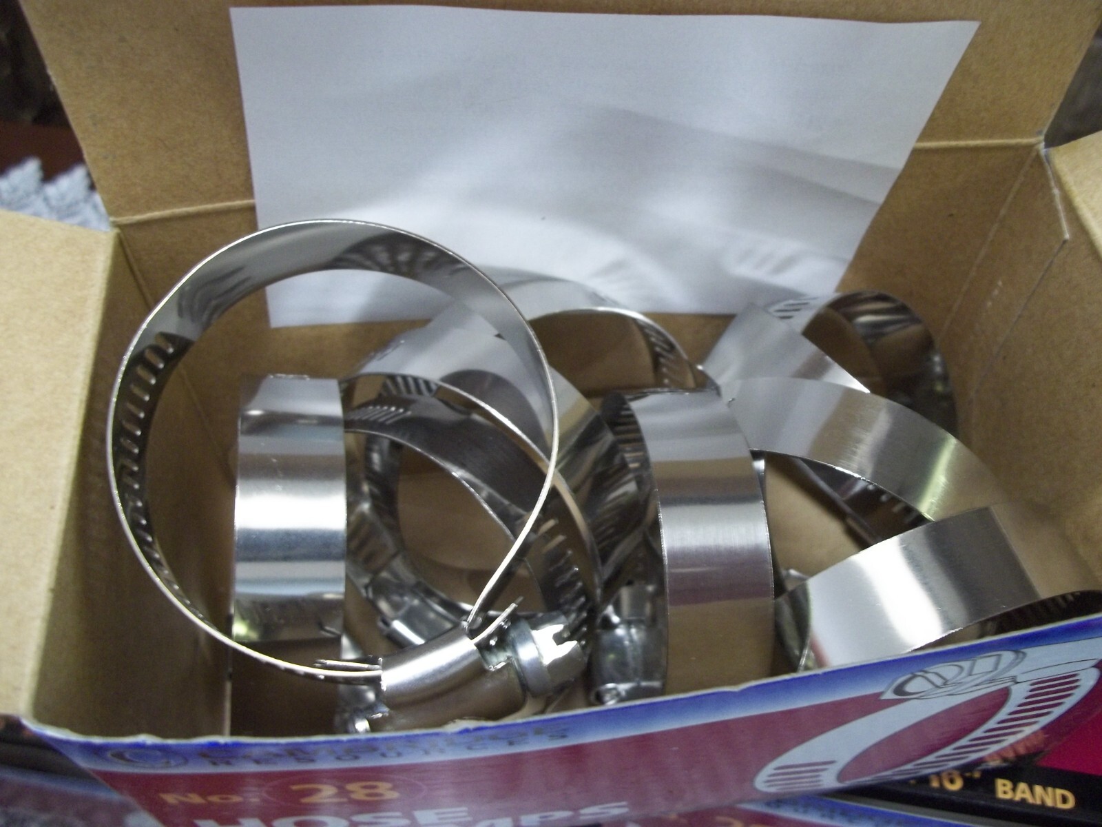 Cambridge Res HC328P No. 28 9/16" Hose Clamp 15/16" x 21/4" SS (60 Clamps) eBay