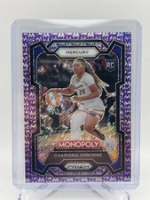 2024 Charisma Osborne Prizm Monopoly Purple Millionaire Jersey # Match 24/50 RC