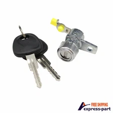 Front Door Lock Cylinder W/2 Keys Left-hand For 06-11 Hyundai Accent 81970-1EA00