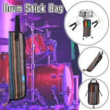 Drum Stick Bag Ethnic Style Striped Thicken Handbag Waterproof Drumstick Case.