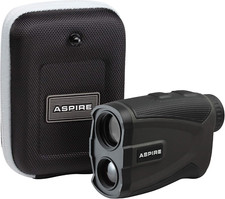 Golf Platinum Laser Rangefinder - 1000 Yards, Slope, Pin Seek, Case  Battery In