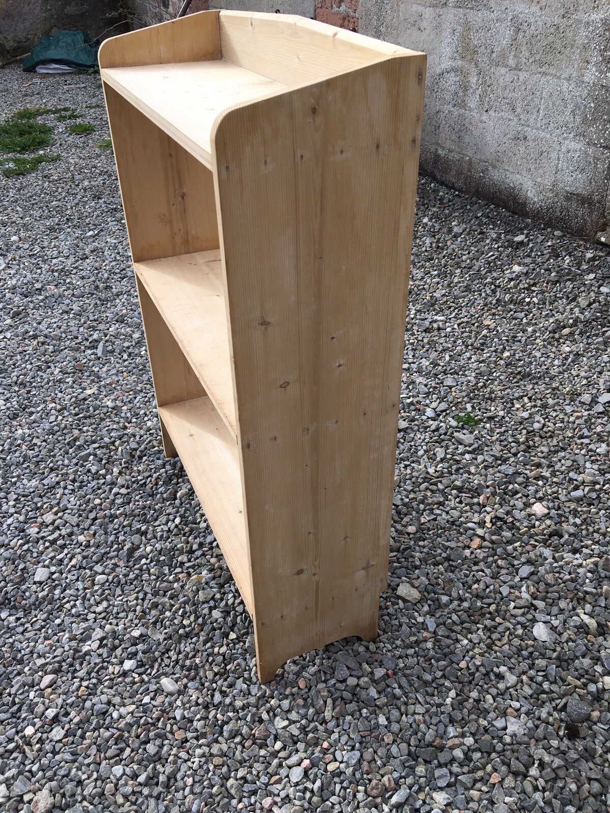 Vintage Pine Bookcase eBay