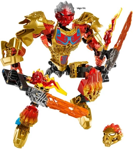 Lego 71308 Bionicle Tahu Uniter Of Fire Complete 2016 - C92