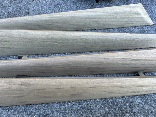 ROVERE INTERIOR WOOD TRIM DOOR PANEL CONSOLE SET OEM 74K 14-20 MASERATI GHIBLI - Picture 4 of 24