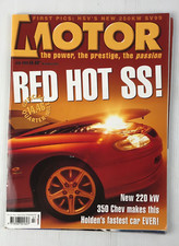 Motor July 1999 Car Magazine Red Hot SS Commodore