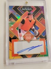 2023 Wild Card Auto Mania JACKSON HOLIDAY RC AUTO 1/1 Square Rainbow Velocity