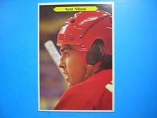 1980/81 O-PEE-CHEE JUMBO GIANT SUPER NHL HOCKEY PHOTO KENT NILSSON ROOKIE SHARP+