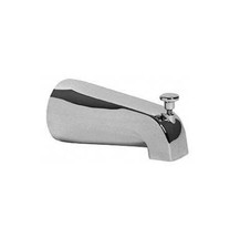 Sioux Chief 972-15 Tub Spout with Front Diverter 1/2 inch FIP nose end Chrome