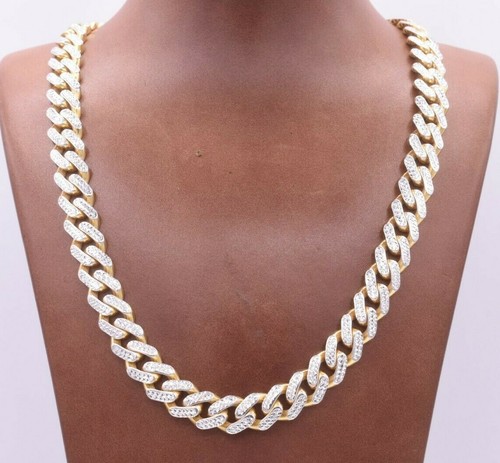 11mm Mens Miami Cuban Diamond Cut 