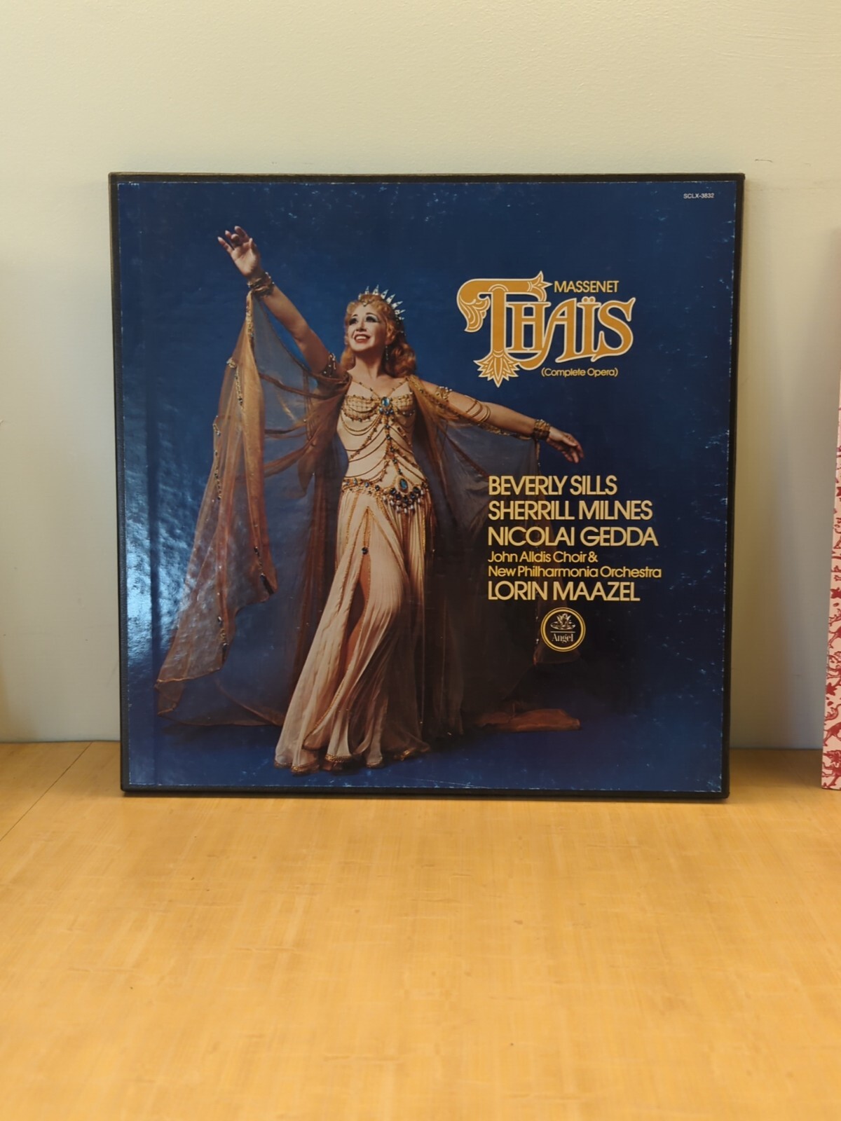 Thaïs (Complete Opera) (3×LP, Stereo, Quadraphonic, Box Set, )Angel Records