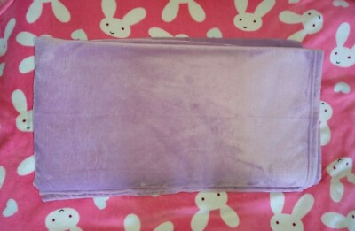 Decke Tagesdecke Plaid Fleece Polyester Flieder Lila 270 x 230 cm 