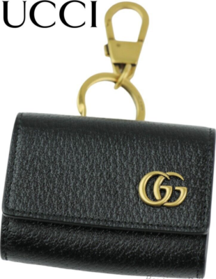 New GUCCI AirPods pro case black GG Marmont leather with box New GUCCI AirPods pro case black GG Marmont leather with box