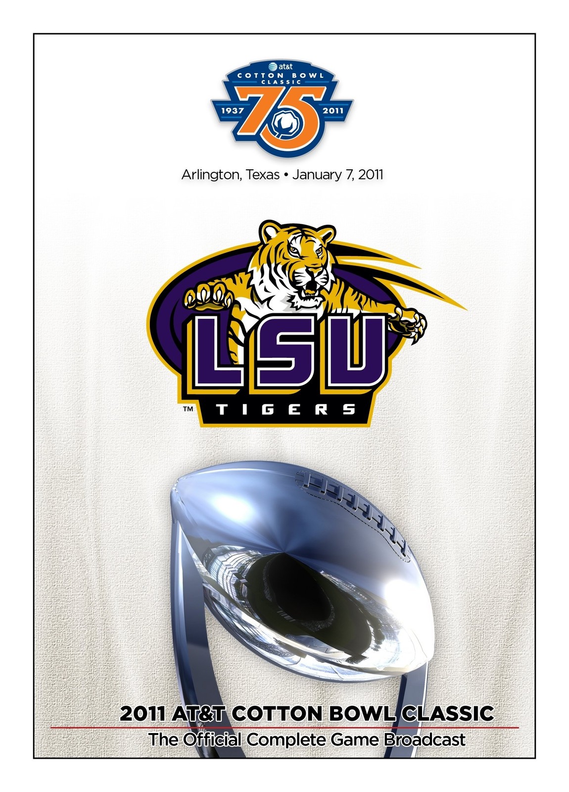 2011 AT&T Cotton Bowl Classic: Texas A&M vs. LSU (DVD) Texas A&M LSU XOS Digital