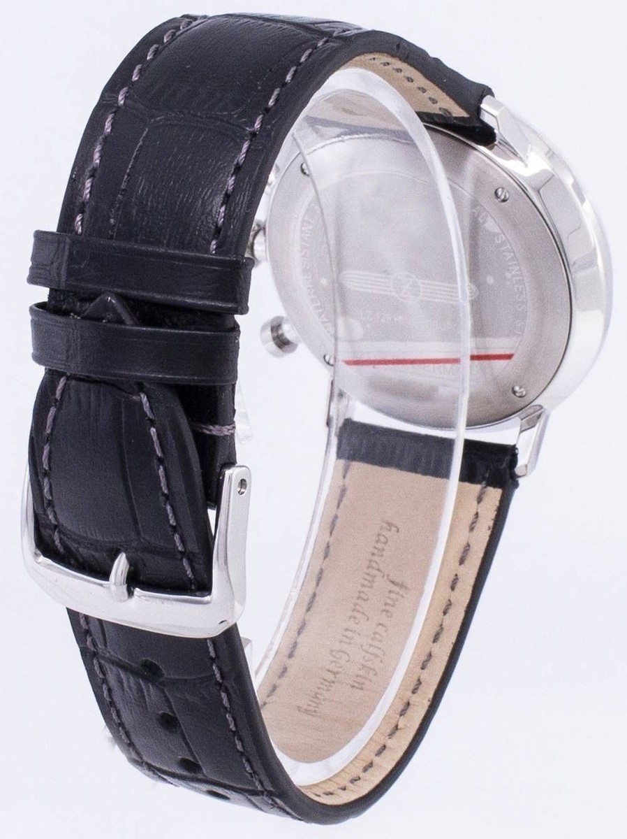 Zeppelin LZ 129 Hindenburg Silver Men's Watch - 7036-1 for sale