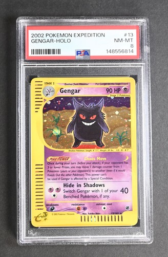 Gengar graded PSA 8 for sale on eBay