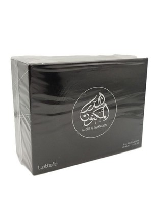 Al Dur Al Maknoon Silver 100 ml EDP by Lattafa Perfumes Spray Fruity Smoky
