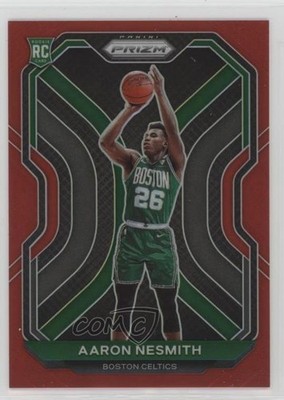 2020-21 Panini Prizm Red Prizm 7/299 Aaron Nesmith #282 Rookie RC 16zo