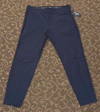 Men  s Rhone Commuter Pro Joggers True Navy Performance Pants Golf Work 34 Slim  