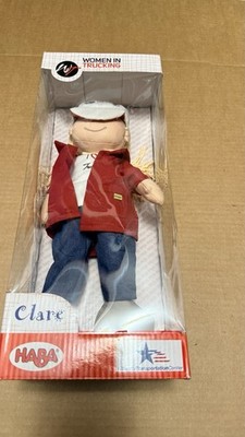Women In Trucking Doll Clare By Haba New Factory sealed