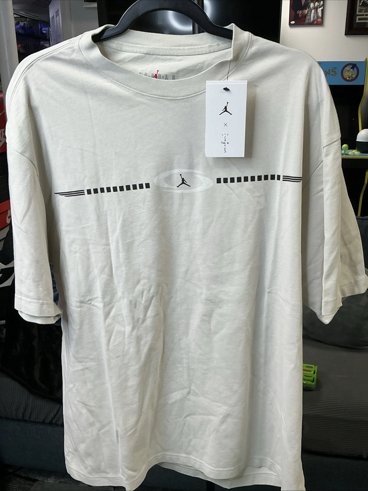 Jordan x Travis Scott T-Shirt Nike Air Jack Men’s Large DZ5510-072