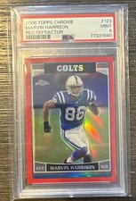 Marvin Harrison Cards, Rookie Cards, Autographed Memorabilia 7