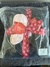 Juicy Couture Four Piece Pajama Set Black Extra Large