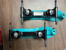Sure Grip Invader roller skate derby plates Size 2 Green
