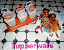 Tupperware Eisformen, Lollipops, 6er Eisstiele, bunt Top mehrweg praktisch Eis