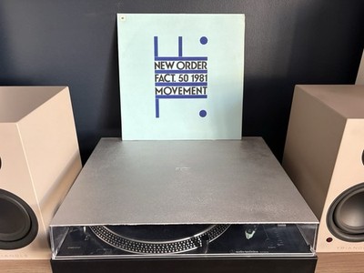 New Order Movement UK 1981 A3/B3 MPO Townhouse Vinyl Ex/VG