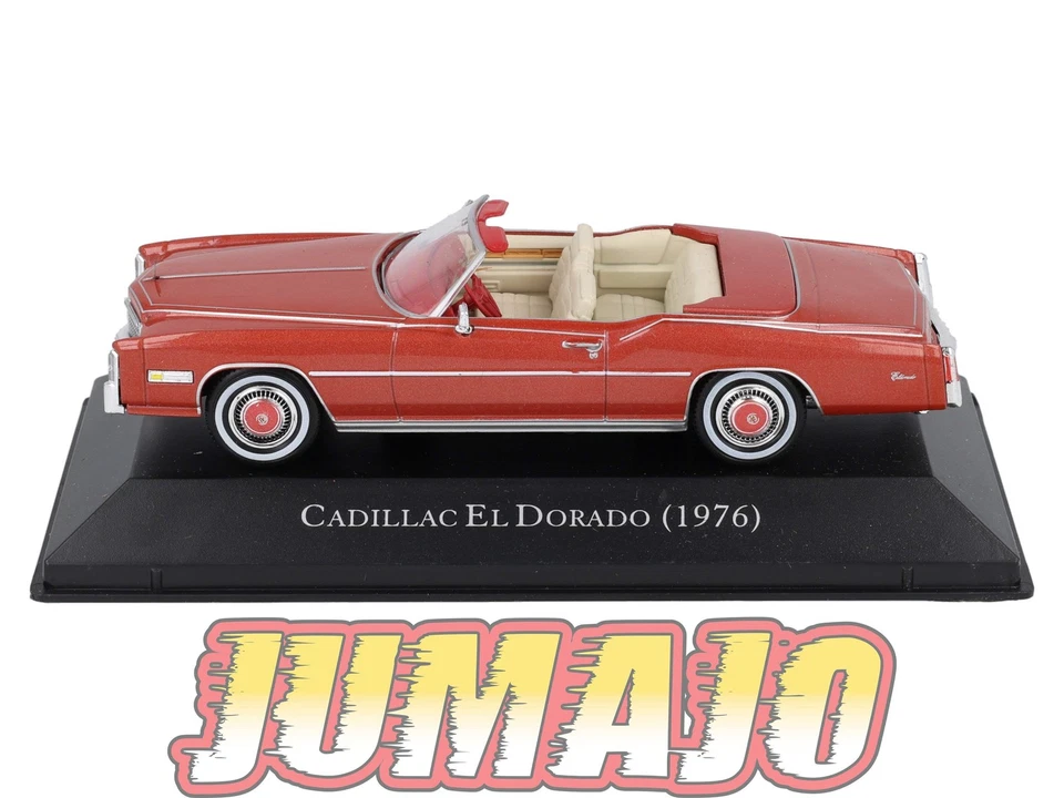 AC802 Voiture 1/43 IXO altaya Voitures américaines CADILLAC EL Dorado 1976 - Photo 2/4