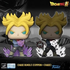 PRE SALE Funko Pop DBZ SSJ Trunks #2198 PR VRare CHASE SET READ DESCRIPTION