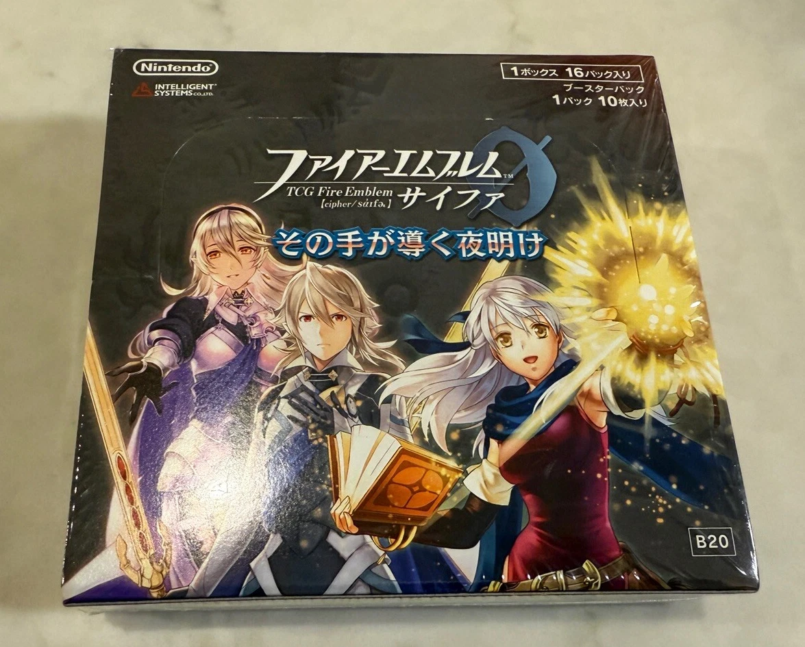 Fire Emblem Cipher Booster Box Series 0 (B20) - Sealed Box With 16 Packs - Trading Card Game Fire Emblem Cipher Booster Box Series 0 (B20) - Sealed Box With 16 Packs - Trading Card Game