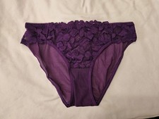 Vintage Purple Bikini Panties. Size Med