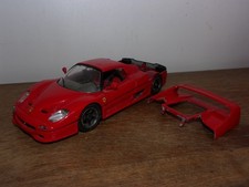 Épave Broken wrecked car 1/24 Bburago Ferrari F50
