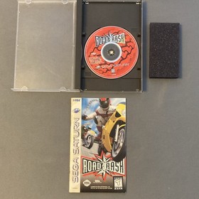 Electronic Arts Road Rash Sega Saturn 1995 NTSC-U/C T Motorcycle Racing Manual
